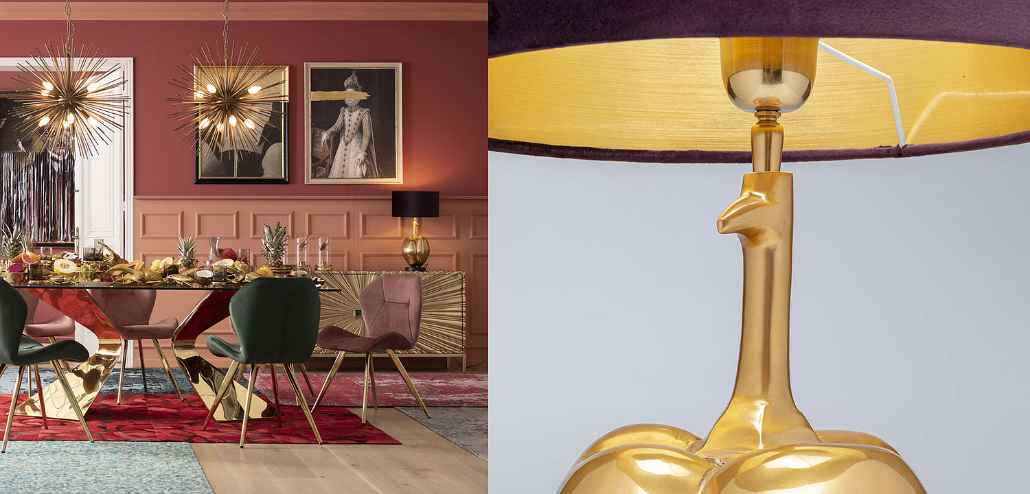 Настольная лампа Golden Pumpkin Настольная лампа Golden Pumpkin - Loft-Concept в Саратове