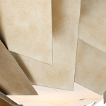 Люстра из прямоугольных панелей Iron Panels варинант исполнения - 1 | Loft Concept в Саратове