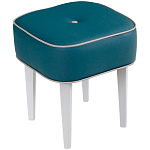 Квадратный мягкий пуф на белых ножках Winton Pouf Square варинант исполнения - 13 | Loft Concept в Саратове