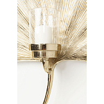 Большой Настенный Подсвечник золотой Лист Пальмы варинант исполнения - 3 | Loft Concept в Саратове