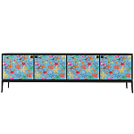 Stiletto Sideboard Blue nautical print варинант исполнения - 2 | Loft Concept в Саратове