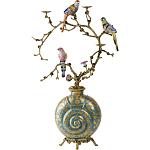 Бронзовый подсвечник Птичий рай Flora варинант исполнения - 1 | Loft Concept в Саратове