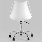 Офисный стул на металлическом основании EGGERY White варинант исполнения - 5 | Loft Concept в Саратове