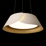 Подвесной светильник круглый с контрастной внутренней отделкой Assol Сup варинант исполнения - 10 | Loft Concept в Саратове