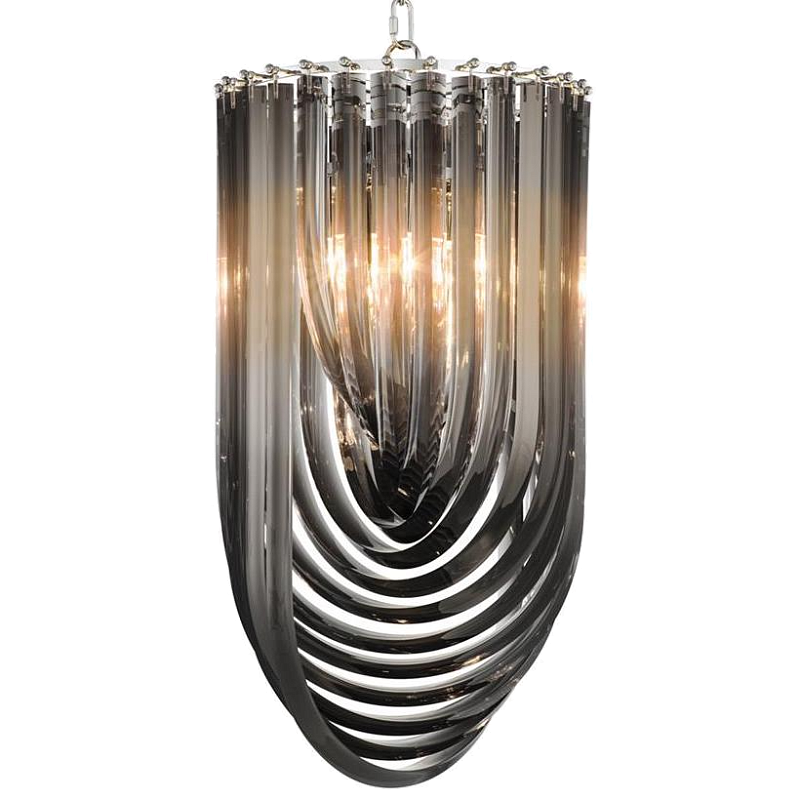 Люстра Chandelier Murano Smoke 35 Дымчатый (Smoke) Никель Люстра Chandelier Murano Smoke 35 Дымчатый (Smoke) Никель в Саратове | Loft Concept