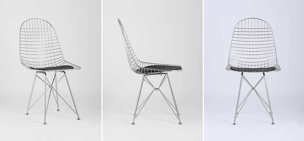 Стул Bertoia S Chair Хромированный Металл Стул Bertoia S Chair Хромированный Металл - Loft-Concept в Саратове