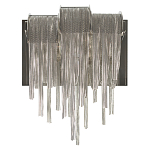 Бра с перфорированными металлическими дугами и цепочками 22 см Atlantis Chain варинант исполнения - 9 | Loft Concept в Саратове