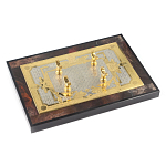 Настольный письменный набор из яшмы и долерита с декором Двуглавый орел Manager Organizer варинант исполнения - 6 | Loft Concept в Саратове