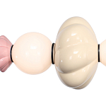 Подвесной светильник фигруный с керамическими элементами 18W LED Fragrant Light варинант исполнения - 4 | Loft Concept в Саратове