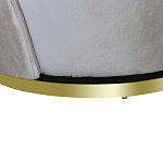 Кресло вращающееся велюровое кремовое Rotation варинант исполнения - 3 | Loft Concept в Саратове