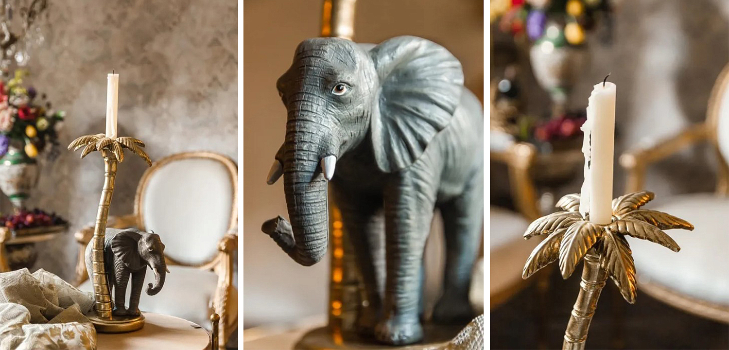 Подсвечник Elephant Подсвечник Elephant - Loft-Concept в Саратове