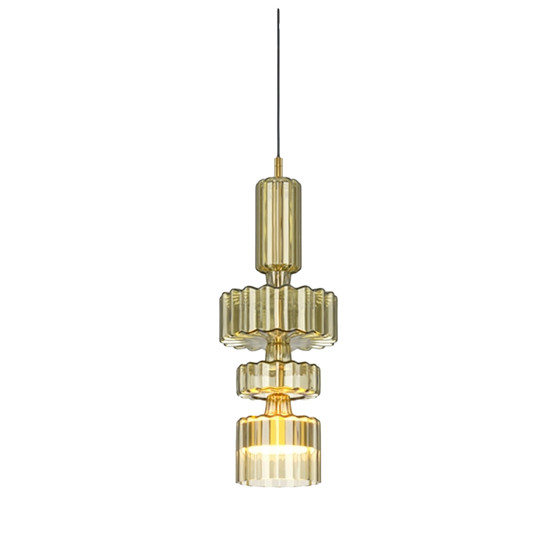 Подвесной светильник Level C 3000К 12ВТ Латунь в Саратове | Loft Concept 