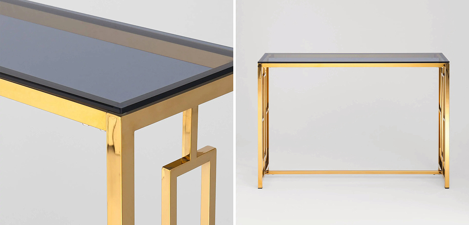 Консоль Milan Tables Gold Консоль Milan Tables Gold - Loft-Concept в Саратове