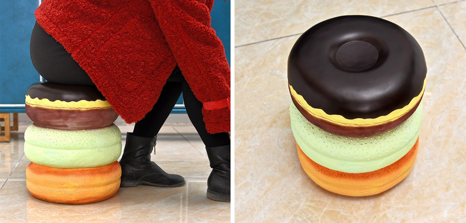 Приставной табурет Пончики Three Donuts Stool Приставной табурет Пончики Three Donuts Stool - Loft-Concept в Саратове