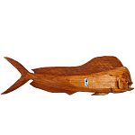 Статуэтка деревянная в виде рыбы Fish of the World варинант исполнения - 3 | Loft Concept в Саратове