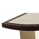 Консоль на полукруглой основе Stylish Pearl варинант исполнения - 4 | Loft Concept в Саратове