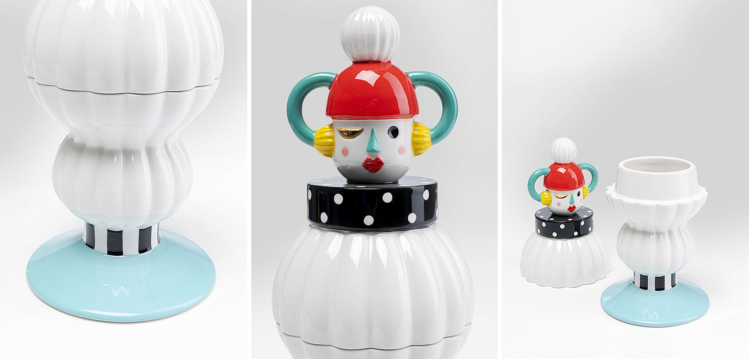 Ваза с крышкой Funny Doll Vase IV Ваза с крышкой Funny Doll Vase IV - Loft-Concept в Саратове