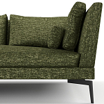 Мебельная ткань Шенилл зеленый цвет 138 см T4-22 варинант исполнения - 9 | Loft Concept в Саратове