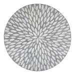 Столик с инкрустацией с перламутровым узором Flower Grey варинант исполнения - 2 | Loft Concept в Саратове