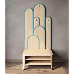 Вешалка «Байома» варинант исполнения - 1 | Loft Concept в Саратове