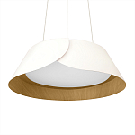 Подвесной светильник круглый с контрастной внутренней отделкой Assol Сup варинант исполнения - 9 | Loft Concept в Саратове