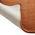 Ковер с оригинальной волнистой отделкой Woven from Wool варинант исполнения - 3 | Loft Concept в Саратове