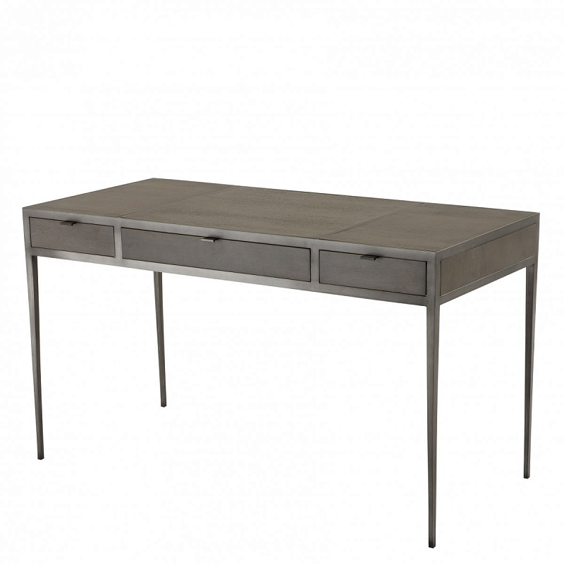 Рабочий стол Eichholtz Desk Scavullo Темная бронза Коричневый Рабочий стол Eichholtz Desk Scavullo Темная бронза Коричневый в Саратове | Loft Concept