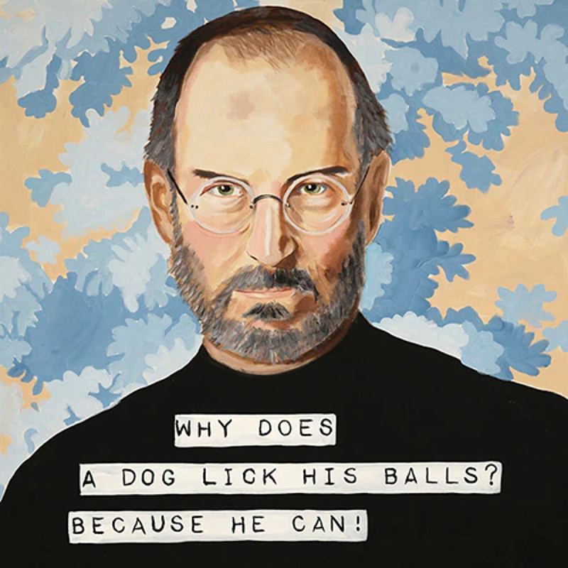 Картина Steve Jobs: Because He Can Мульти Картина Steve Jobs: Because He Can Мульти в Саратове | Loft Concept