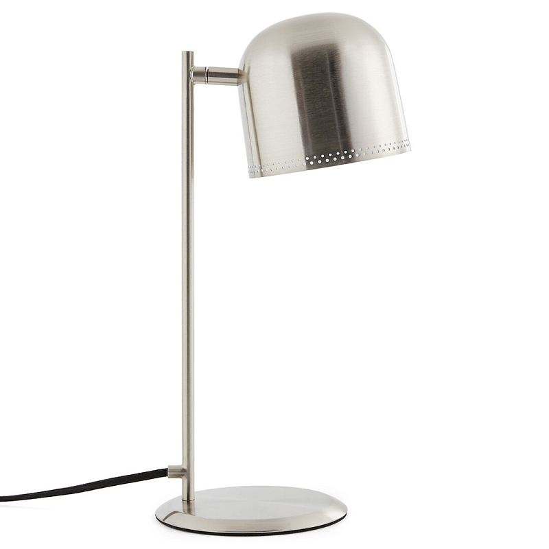 Настольная лампа с регулируемым абажуром Wilona Lighting Никель Настольная лампа с регулируемым абажуром Wilona Lighting Никель в Саратове | Loft Concept