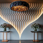 Гипсовая 3D Панель CRYSTAL SYMPHONY A варинант исполнения - 1 | Loft Concept в Саратове