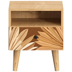 Прикроватная тумба с изображением на ящике Elise Nightstand варинант исполнения - 15 | Loft Concept в Саратове