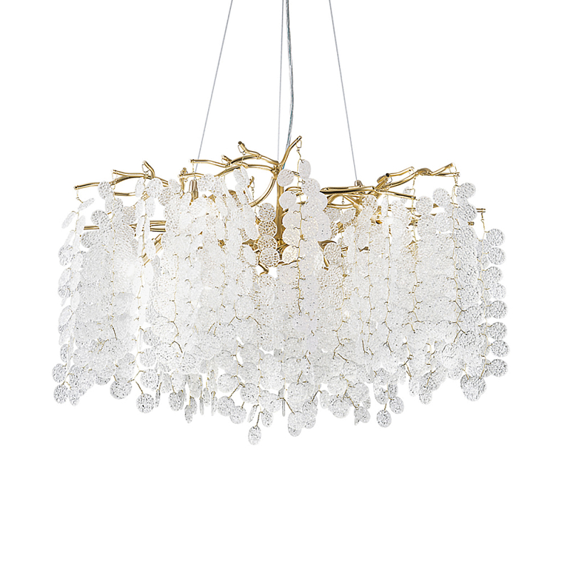 Люстра Raindrops Золотая Золотой в Саратове | Loft Concept 