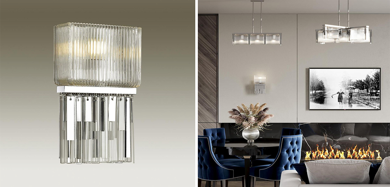 Бра Madelen Chrome Wall Lamp Бра Madelen Chrome Wall Lamp - Loft-Concept в Саратове