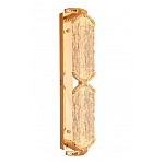 Бра прямоугольное с текстурным природным рисунком IceFlame варинант исполнения - 1 | Loft Concept в Саратове