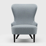 Мебельная ткань Шенилл голубой цвет 142 см T4-60 варинант исполнения - 6 | Loft Concept в Саратове