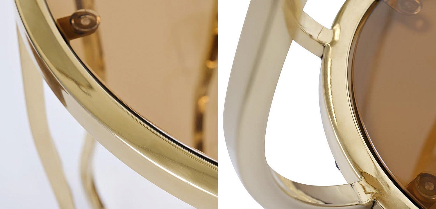 Приставной стол Fedric Side Table gold Приставной стол Fedric Side Table gold - Loft-Concept в Саратове