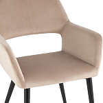 Стул с подлокотниками бежевый NEASAN STOOL варинант исполнения - 6 | Loft Concept в Саратове