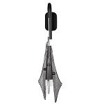 Бра черного цвета с плафоном из рельефного стекла Glass Pod варинант исполнения - 7 | Loft Concept в Саратове