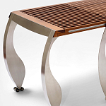 Дизайнерский раздвижной обеденный стол Poltronova Split Dining Table варинант исполнения - 8 | Loft Concept в Саратове