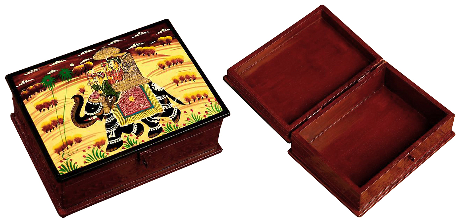Шкатулка Maharaja Rides Elephant Box Шкатулка Maharaja Rides Elephant Box - Loft-Concept в Саратове