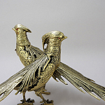 Статуэтка бронзовая пара Фазаны Bronze Birds варинант исполнения - 1 | Loft Concept в Саратове