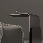 Stolik 90 Журнальный столик из шпона ясеня с чёрной эмалью варинант исполнения - 1 | Loft Concept в Саратове