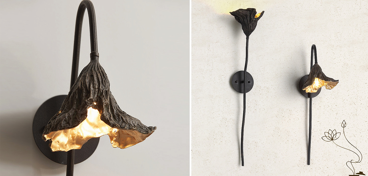 Настенный светильник Увядший Лотос Withering Lotus Lamp I Настенный светильник Увядший Лотос Withering Lotus Lamp I - Loft-Concept в Саратове