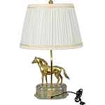 Настольная лампа из фарфора Лошадь Frodi варинант исполнения - 2 | Loft Concept в Саратове