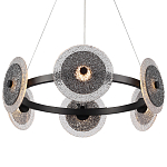 Люстра с плафонами из фактурного двойного стекла Heterochromia варинант исполнения - 2 | Loft Concept в Саратове