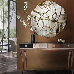 Консоль c 4-мя выдвижными ящиками и изогнутыми ножками Untamed Console варинант исполнения - 4 | Loft Concept в Саратове