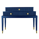 Премиальная Консоль с тремя ящиками Elsa Dreams Blue варинант исполнения - 4 | Loft Concept в Саратове