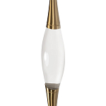 Подвесной светильник с хрустальным плафоном и бронзовым основанием Renee Glass Drops  варинант исполнения - 4 | Loft Concept в Саратове