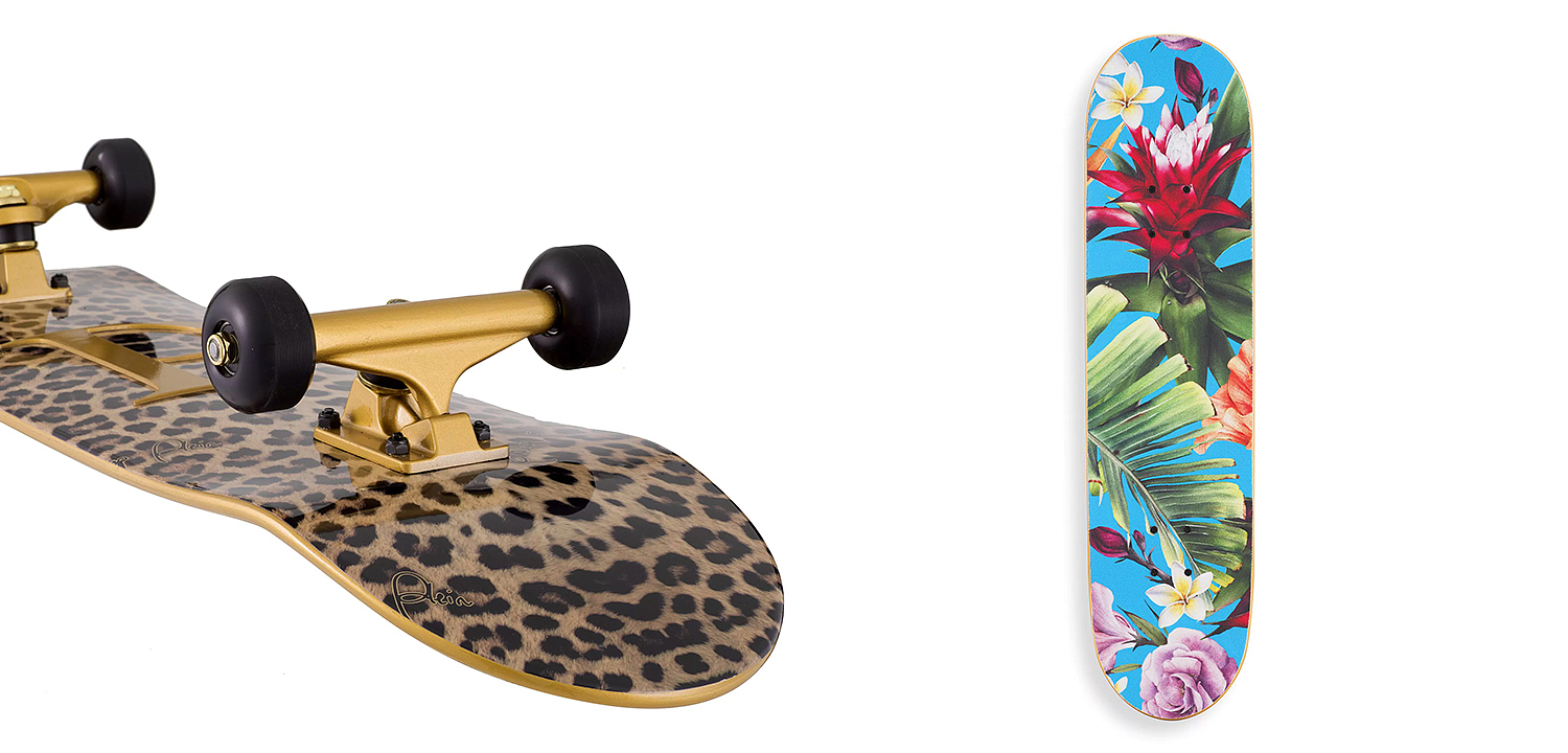 Арт-объект на стену Philipp Plein Skateboard Leopard PLEIN Арт-объект на стену Philipp Plein Skateboard Leopard PLEIN - Loft-Concept в Саратове