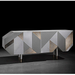 Комод с фасадом из геометрических фигур Coleccion Alexandra варинант исполнения - 2 | Loft Concept в Саратове